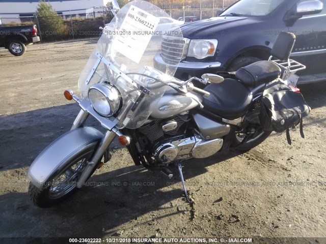 JS1VS54A522106347 - 2002 SUZUKI VL800 GRAY photo 2