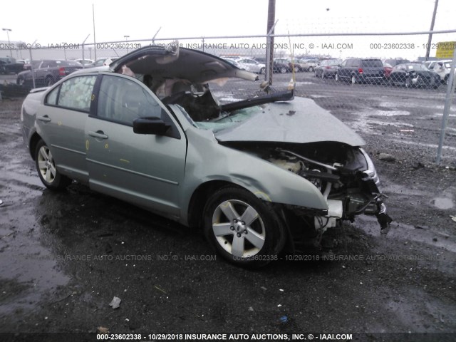 3FAHP07Z18R169500 - 2008 FORD FUSION SE GREEN photo 1