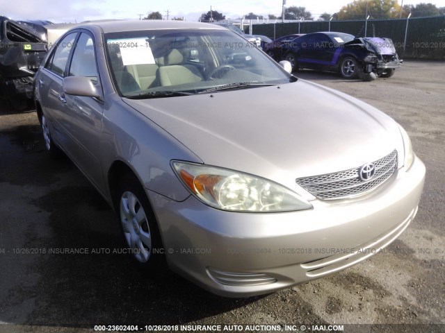 4T1BE32K43U776215 - 2003 TOYOTA CAMRY LE/XLE/SE Champagne photo 1