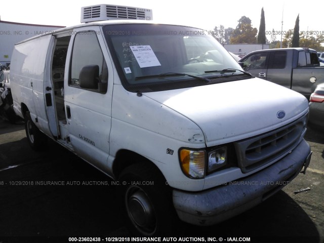 1FTJS34LXVHB14729 - 1997 FORD ECONOLINE E350 SUPER DUTY VAN WHITE photo 1