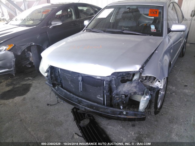 WVWRH63B02P440245 - 2002 VOLKSWAGEN PASSAT GLX 银色 照片 6