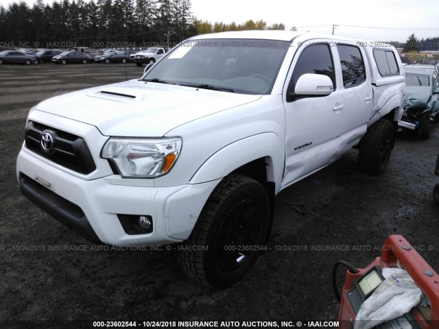 3TMLU4EN8CM092232 - 2012 TOYOTA TACOMA DOUBLE CAB 白色 照片 2