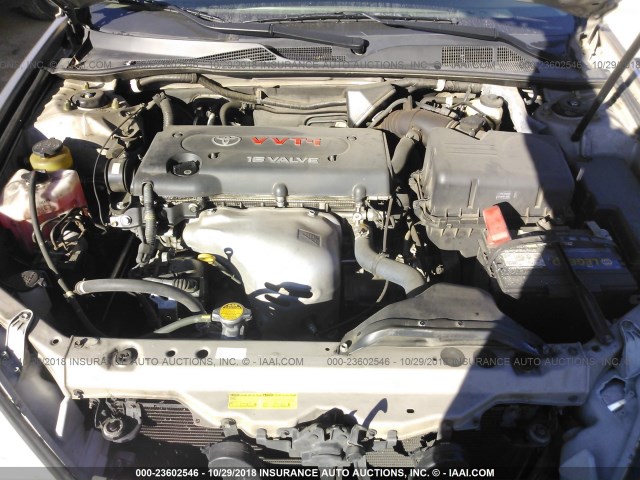 4T1BE32K56U681666 - 2006 TOYOTA CAMRY LE/XLE/SE GOLD photo 10