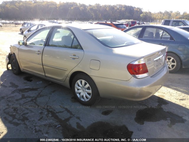 4T1BE32K56U681666 - 2006 TOYOTA CAMRY LE/XLE/SE GOLD photo 3