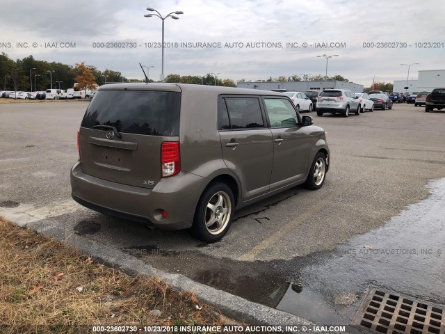 JTLZE4FE0DJ031708 - 2013 TOYOTA SCION XB Marrón foto 4