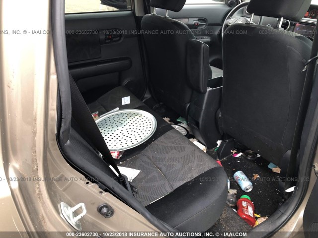 JTLZE4FE0DJ031708 - 2013 TOYOTA SCION XB Marrón foto 8
