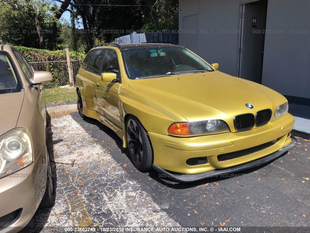 WBADP5343YBR95556 - 2000 BMW 528 IT YELLOW photo 1