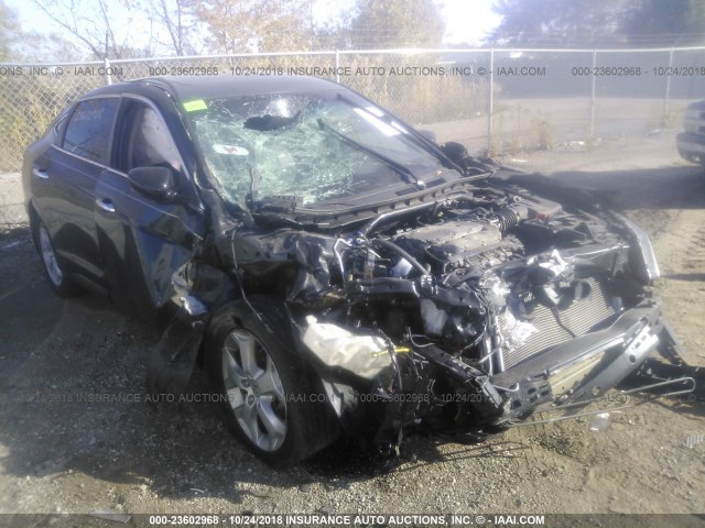 5J6TF2H59CL006724 - 2012 HONDA CROSSTOUR EXL BLACK photo 1