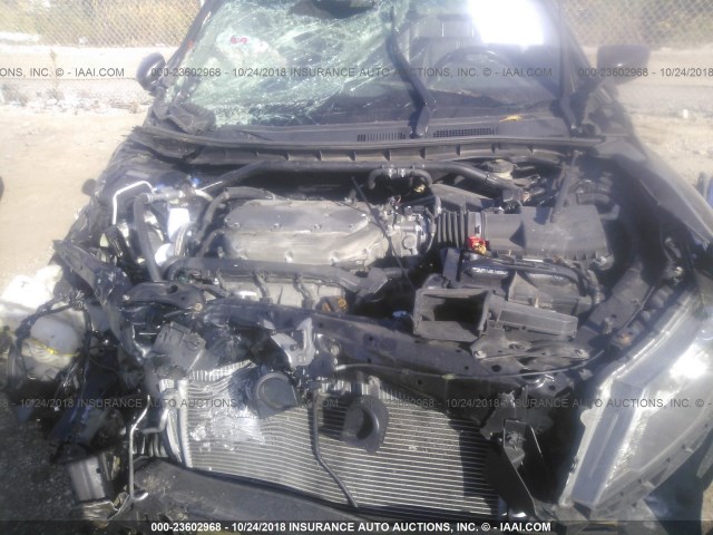 5J6TF2H59CL006724 - 2012 HONDA CROSSTOUR EXL BLACK photo 10