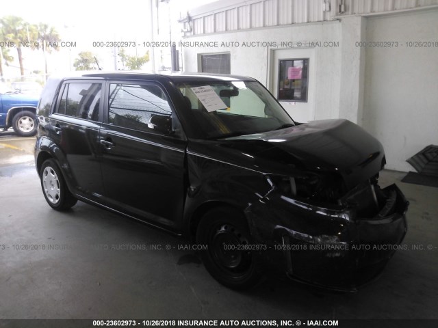 JTLKE50E781030089 - 2008 TOYOTA SCION XB შავი ფოტო 1