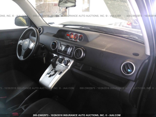 JTLKE50E781030089 - 2008 TOYOTA SCION XB შავი ფოტო 5