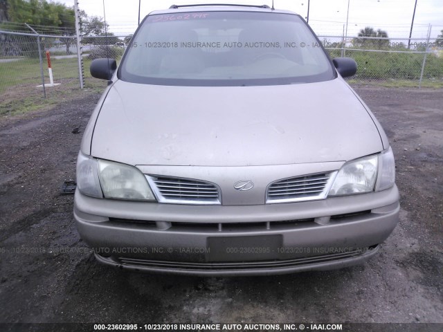 1GHDX03E52D128227 - 2002 OLDSMOBILE SILHOUETTE TAN photo 6