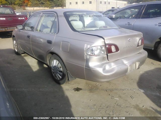 2T1BR12E3YC334862 - 2000 TOYOTA COROLLA VE/CE/LE 棕色 照片 3