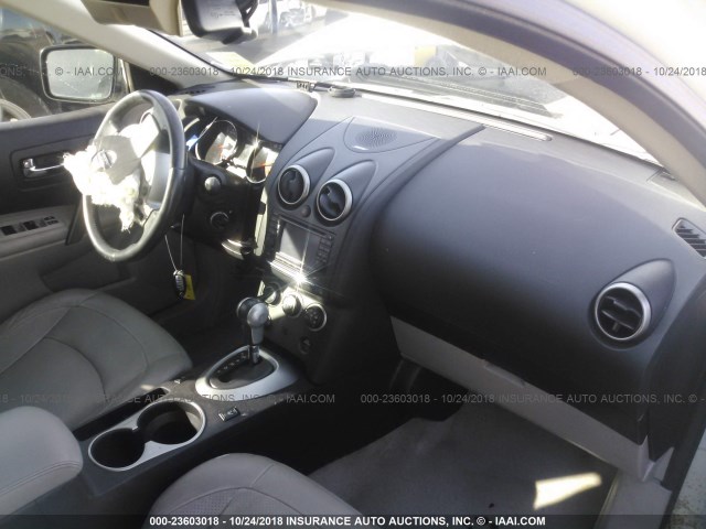 JN8AS5MT8BW171891 - 2011 NISSAN ROGUE S/SV/KROM WHITE photo 5