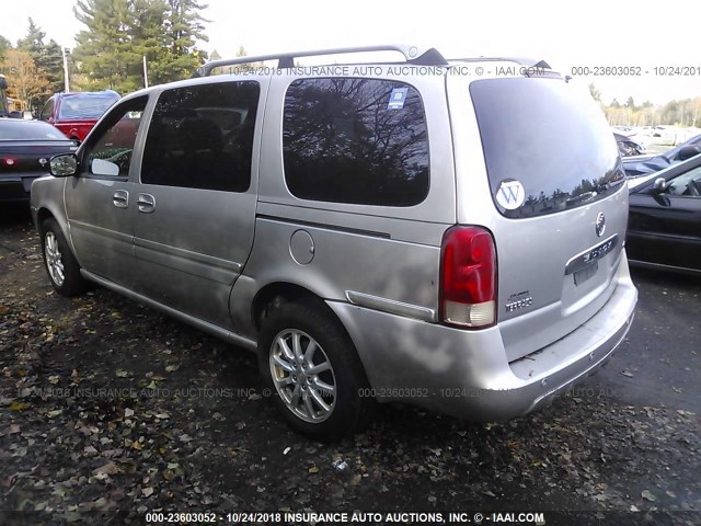 5GADV33L25D235897 - 2005 BUICK TERRAZA CXL SILVER photo 3