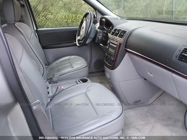 5GADV33L25D235897 - 2005 BUICK TERRAZA CXL SILVER photo 5