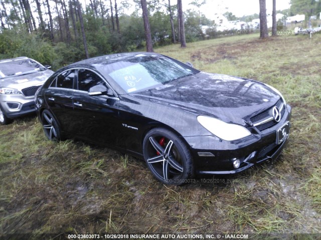 WDDDJ76XX6A049274 - 2006 MERCEDES-BENZ CLS 55 AMG BLACK photo 1