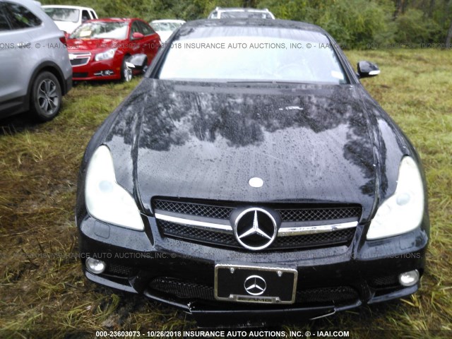 WDDDJ76XX6A049274 - 2006 MERCEDES-BENZ CLS 55 AMG BLACK photo 6