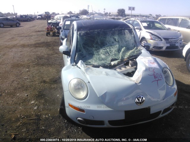 3VWRG3AG0AM029851 - 2010 VOLKSWAGEN NEW BEETLE 浅蓝色 照片 6
