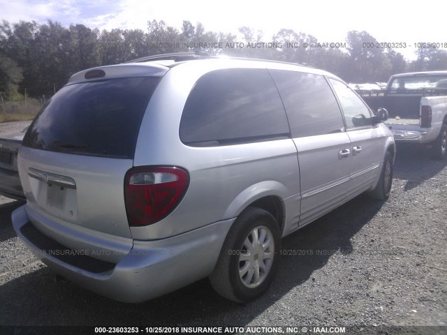 2C4GP54L81R305247 - 2001 CHRYSLER TOWN & COUNTRY LXI SILVER photo 4