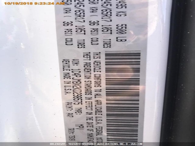 1C4PJMBX2KD298575 - 2019 JEEP CHEROKEE TRAILHAWK 白色 照片 12