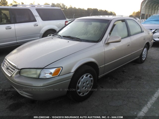 4T1BG22K7XU867697 - 1999 TOYOTA CAMRY CE/LE/XLE 棕色 照片 2