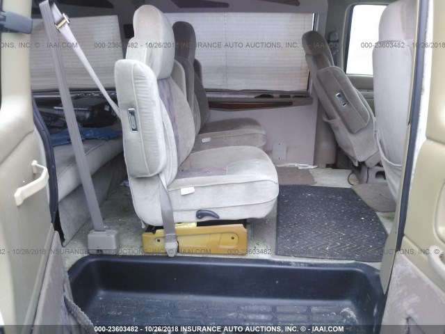 1GDFG15WXY1152104 - 2000 GMC SAVANA RV G1500 WHITE photo 8