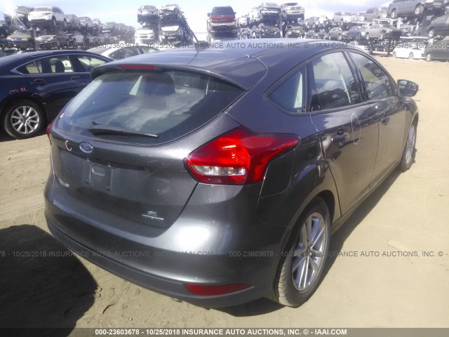 1FADP3K23GL216663 - 2016 FORD FOCUS SE GRAY photo 6