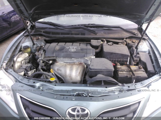 4T1BF3EK5AU551551 - 2010 TOYOTA CAMRY SE/LE/XLE 绿色 照片 10