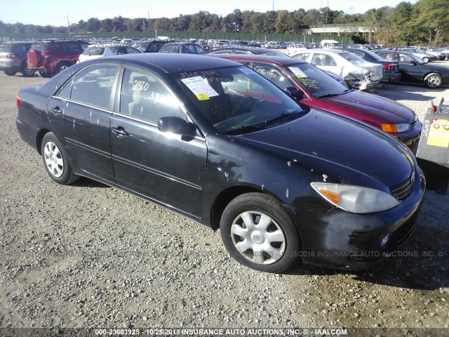 4T1BE32K84U340856 - 2004 TOYOTA CAMRY LE/XLE/SE BLACK photo 1