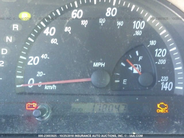 4T1BE32K84U340856 - 2004 TOYOTA CAMRY LE/XLE/SE BLACK photo 7