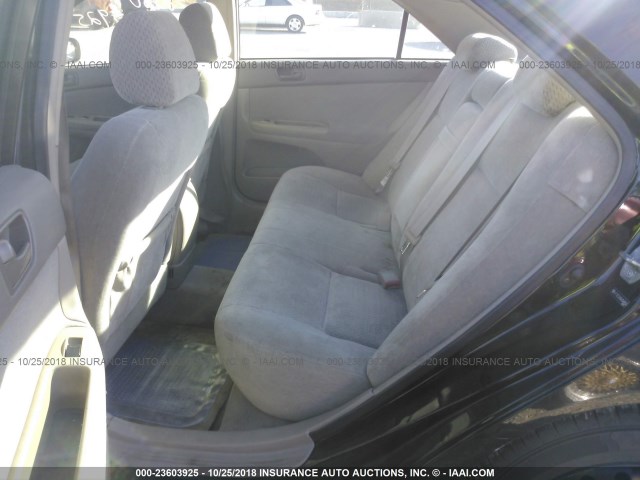 4T1BE32K84U340856 - 2004 TOYOTA CAMRY LE/XLE/SE BLACK photo 8