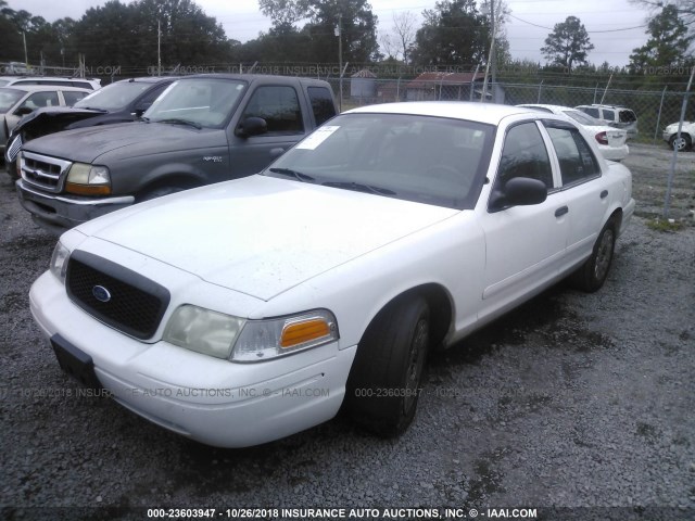 2FAFP71W55X171374 - 2005 FORD CROWN VICTORIA POLICE INTERCEPTOR WHITE photo 2