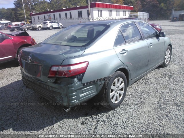 4T1BE46K57U661760 - 2007 TOYOTA CAMRY NEW GENERAT CE/LE/XLE/SE GREEN photo 4