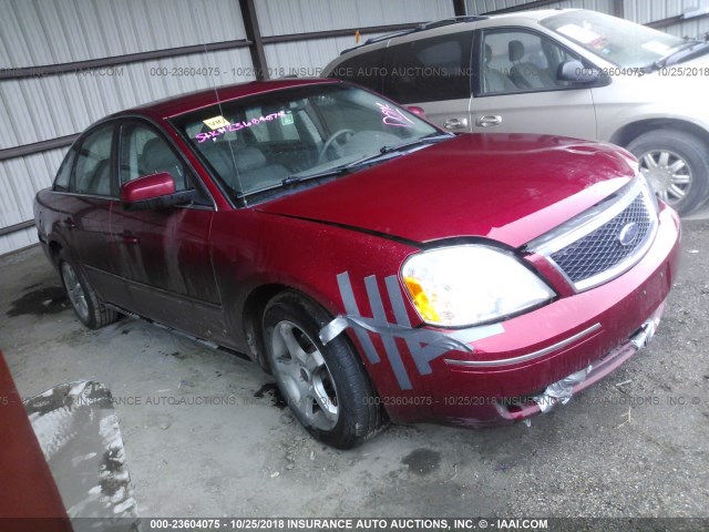 1FAHP24146G146338 - 2006 FORD FIVE HUNDRED SEL RED photo 1