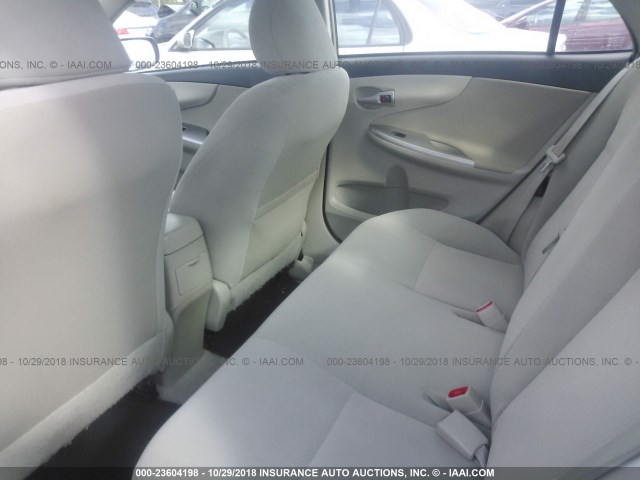 JTDBU4EE0B9146812 - 2011 TOYOTA COROLLA S/LE 金色 照片 8