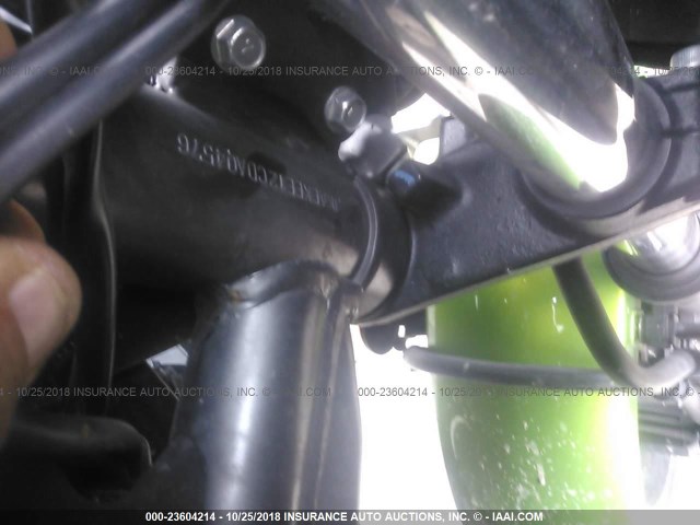 JKAEXEE12CDA04576 - 2012 KAWASAKI EX650 EC GREEN photo 10