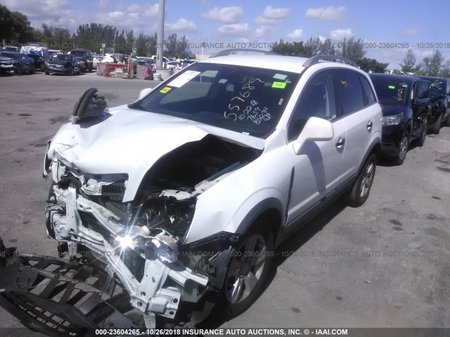 3GNAL2EK0DS557689 - 2013 CHEVROLET CAPTIVA LS 白色 照片 2