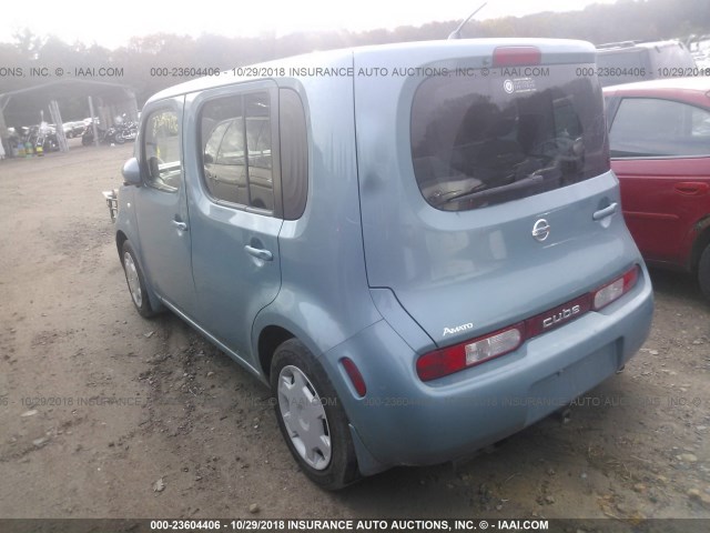 JN8AZ2KR1AT157154 - 2010 NISSAN CUBE S/SL/KROM Light Blue photo 3