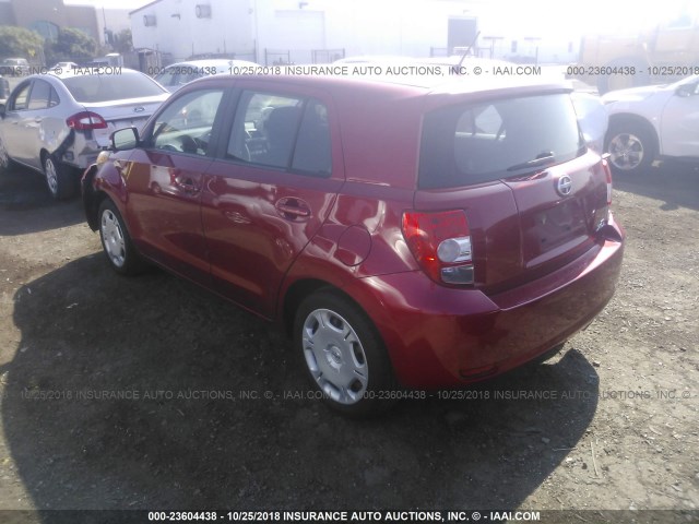 JTKKU104X9J039880 - 2009 TOYOTA SCION XD RED photo 3