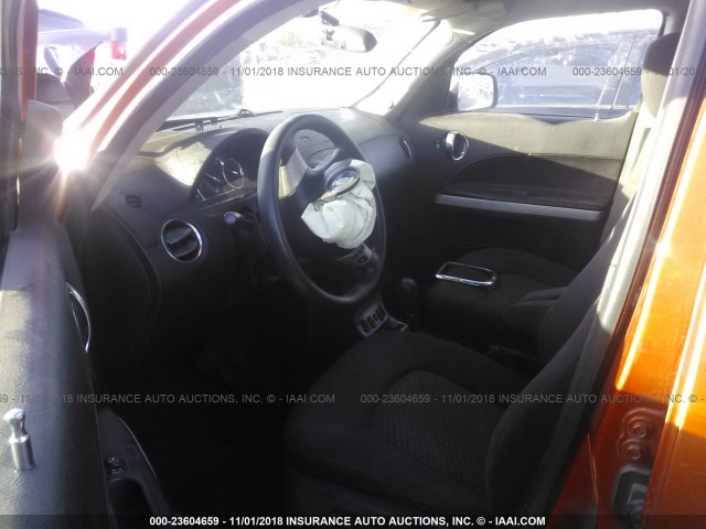 3GNDA13D58S639344 - 2008 CHEVROLET HHR LS Naranja foto 5