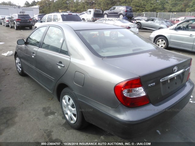 4T1BE32K74U937951 - 2004 TOYOTA CAMRY LE/XLE/SE GRAY photo 3