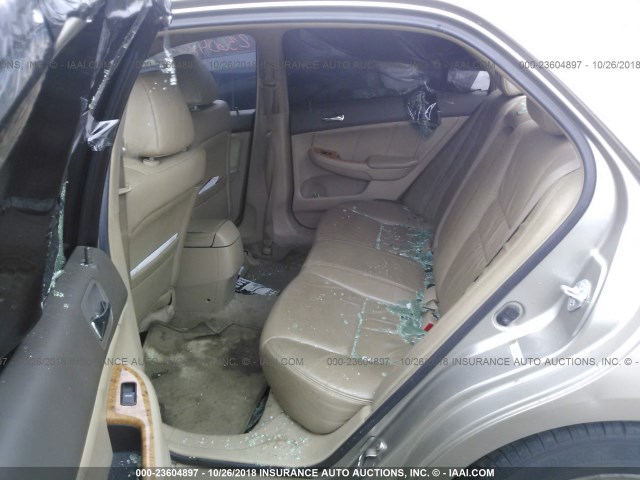 JHMCN36505C005478 - 2005 HONDA ACCORD HYBRID TAN photo 8