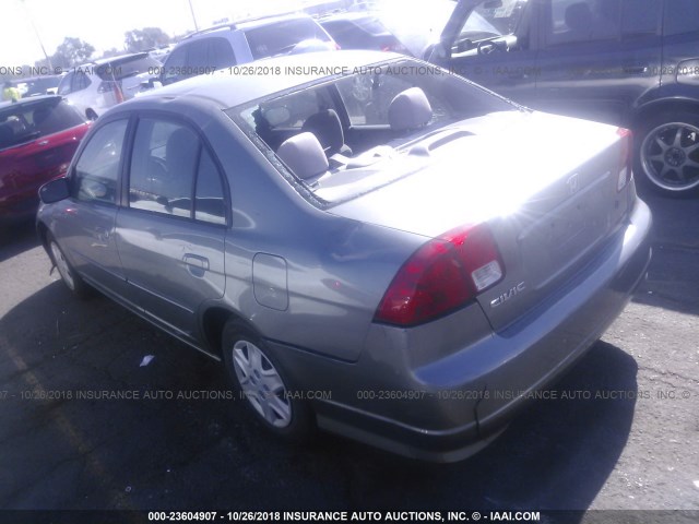 1HGES16335L009838 - 2005 HONDA CIVIC DX VP Boz foto 3