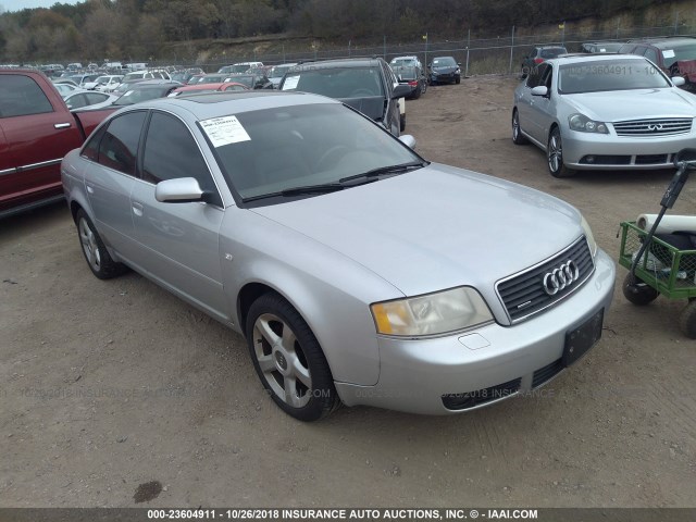 WAULT64B53N015634 - 2003 AUDI A6 3.0 QUATTRO SILVER photo 1