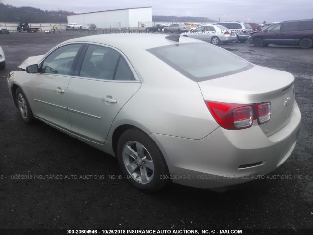1G11A5SL5FF261662 - 2015 CHEVROLET MALIBU LS 米色 照片 3