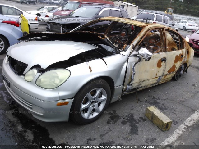 JT8BD69SX10133286 - 2001 LEXUS GS 300 GOLD photo 2