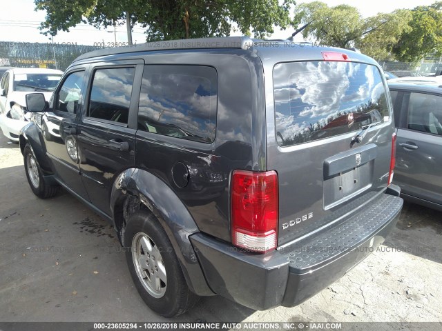 1D4PT2GK2BW536945 - 2011 DODGE NITRO SE GRAY photo 3