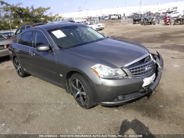 JNKAY01E17M304737 - 2007 INFINITI M35 SPORT GOLD photo 1