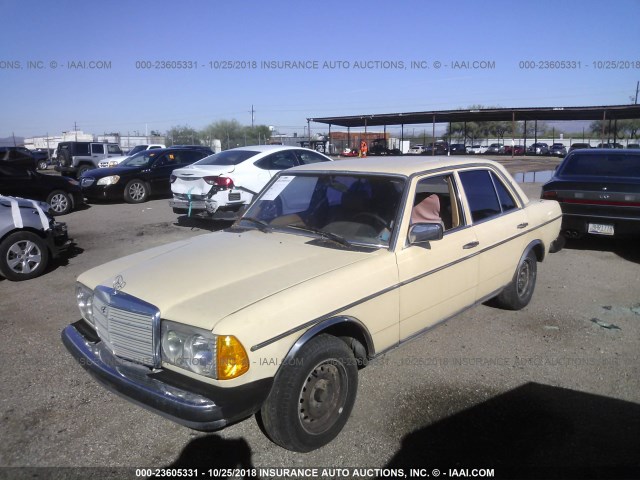 WDBAB23A0DB396065 - 1983 MERCEDES-BENZ 240 D GOLD photo 2